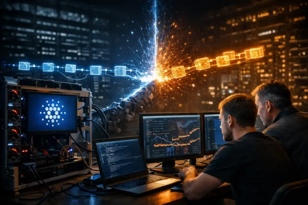 Сеть Cardano выдержала стресс-тест: анализ инцидента с разделением блока